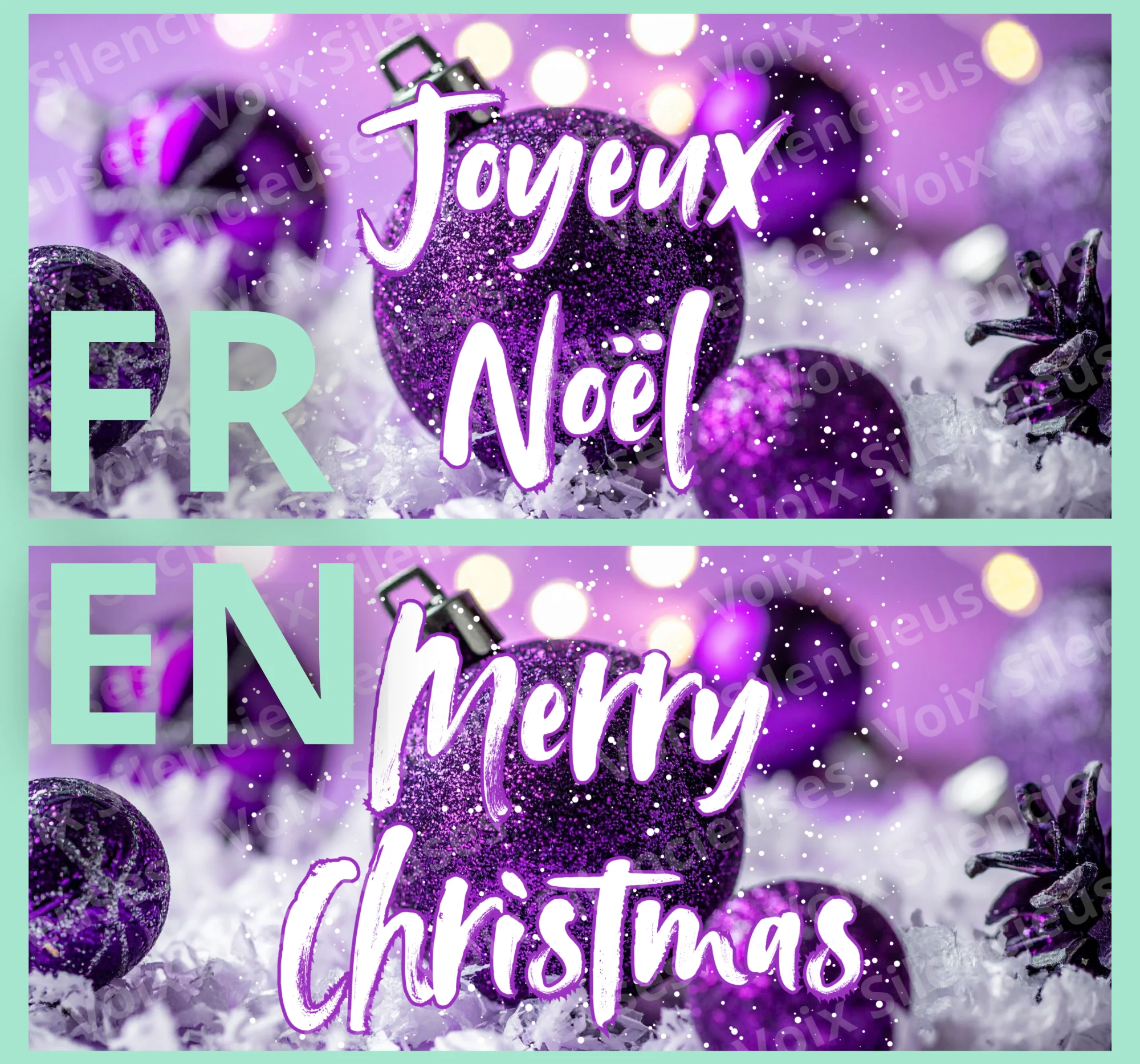 Wrap Joyeux Noël